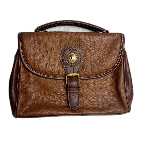 Carryland USA Faux Croc Satchel Purse Vintage - Picture 1 of 15